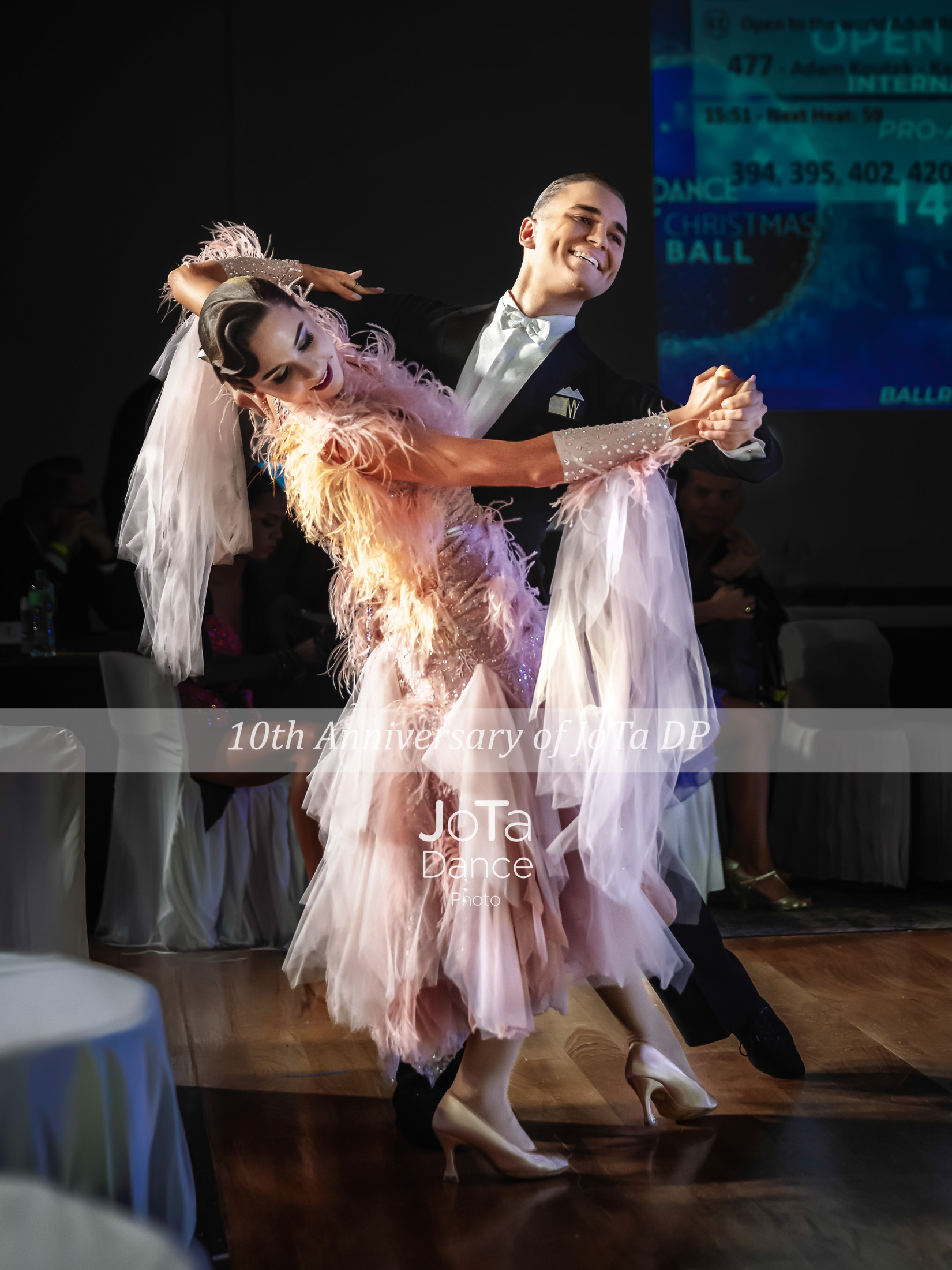 Фото 3 з танцювального турніру Air Dance Christmas Ball 2024 — болрум, латина
